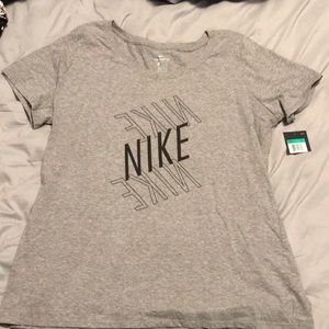 Gray Nike T-shirt